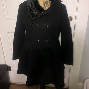 Black winter jacket